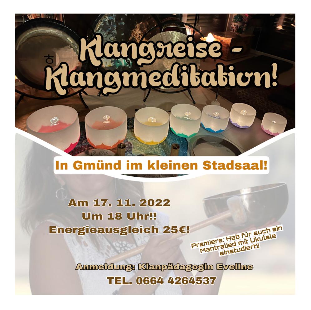 Klangreise-Klangmedikation November 2022
